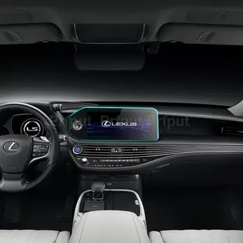 Temperli Cam Ekran Koruyucu İçin Lexus LS500 LS500H 2020 2021 2022 12.3 inç Araba bilgi-eğlence GPS Navigasyon Ekran Sticker