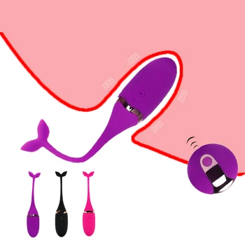 Kurşun vibratör Uzaktan Kumanda G-spot Simülatörü Vajinal topu Anal Plug Titreşimli Aşk Yumurta mastürbasyon için seks oyuncakları Kadınlar Yetişkinler İçin