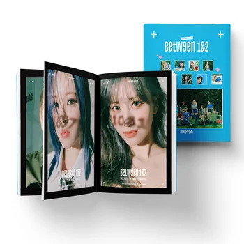 Kpop İki Kez Fotoğraf albüm arasında 1 ve 2 Fotoğraf Baskı Kitap Photocards Mini albüm Afiş Koleksiyonu Hayranları Hediye