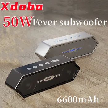 Caixa de som xdobo 50W Oyun bluetooth hoparlör taşınabilir açık kablosuz subwoofer Ev Sineması güçlü bas TWS ses çubuğu