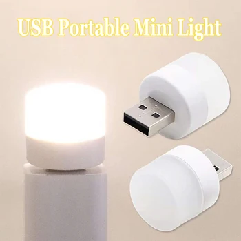 USB taşınabilir mini ışıklar USB fişi ışık bilgisayar mobil güç şarj USB kitap ışık göz koruması okuma lambası gece lambası