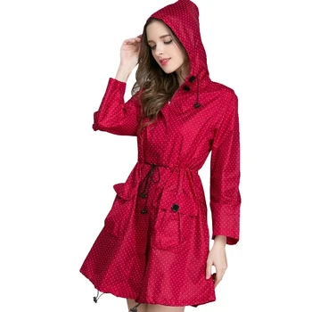 Yeni Moda Kadın Yağmurluk Şapka İle Katlanabilir Manşetleri Laydies Elbise Tarzı Hafif yağmurluk Su Geçirmez Erkek Yağmurluk Rüzgar Geçirmez Ceket
