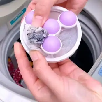 1 adet Tutucular Şamandıra Filtre Torbası Epilasyon Çamaşır Topu Saç Lint Catcher Çamaşır makine filtresi Giysi Temizleme Topu