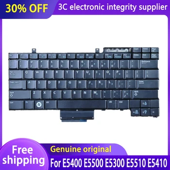 Orijinal Yeni Dell Latitude E5400 E5500 E5300 E5510 E5410 Serisi laptop İçin Klavye Arkadan Aydınlatmalı Siyah