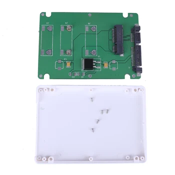 Mini SSD mSATA 2.5 inç SATA 3 Adaptör Dönüştürücü Kartı ile 2.5 inç Kılıf