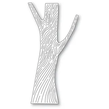 Woodgrain ağaç gövdesi Kesme Ölür için Yeni Varış 2022 Scrapbooking Kağıt Yapımı Arka Plan Çerçevesi Kart Craft Malzemeleri Hiçbir Damga