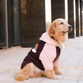 【2022 Hot】Pet giysi sonbahar ve kış giyim golden retriever Labrador Samoyed kış büyük köpek giyim lüks köpek giysileri