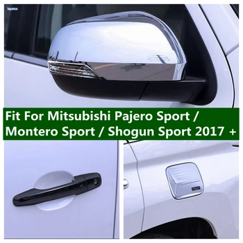 Yan dikiz aynası / petrol yakıt Tankı Gaz kapatma başlığı Trim İçin Mitsubishi Pajero Sport / Montero Sport / Shogun Sport 2017-2021
