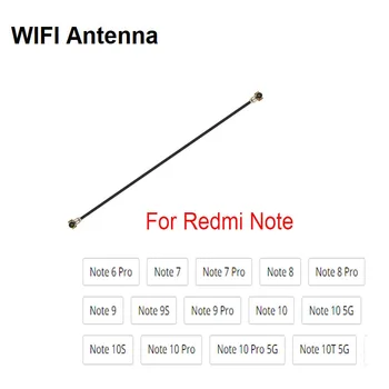 Wi-Fi Xiaomi Redmi İçin Not 6 7 8 9 9S 10 10S 10T Pro MAX 5G S2 Sinyal Wifi Anten Şerit Anten Flex Kablo Tel Onarım Parçaları