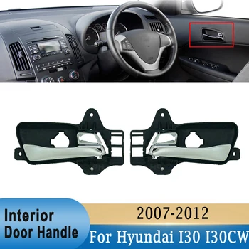 Araba İç Kapı Kolları Hyundai İ30 İ30CW 2007-2012 Ön Arka Sol Sağ İç Kapı Kolu Değiştirme İç Parçaları
