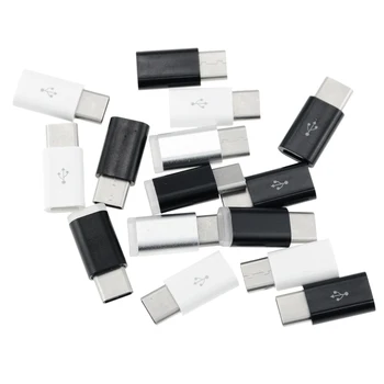 5 ADET Cep Telefonu Adaptörü mikro USB USB C Adaptörü Mikro Usb Konektörü Adaptörü USB Tip C (uygun Değil tüm telefon)