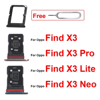 SIM Kart Tepsi OPPO Bulmak İçin X3 Pro X3 Lite X3 Neo Sım kart tutucu Yuvası Mikro USB kart okuyucu Adaptörü Yedek Parçalar