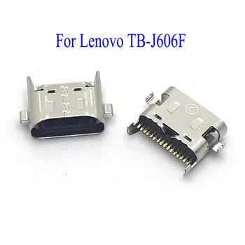 5 ADET mikro USB C Tipi Konnektör Jakı şarj standı Bağlantı Noktası USB-C Soket Dişi Lenovo TB-J606F Tablet PC Tipi C Güç Jakı