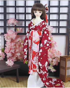 OB11 blythe doll 1/6 1/8 1/4 1/3 BJD elbise aksesuarları antik kostüm JP Firar kimono yukata BJD / SD Güçlü amca bebek C0452