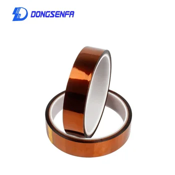DONGSENFA 33 Metre BGA yüksek sıcaklık ısıya dayanıklı poliimid bant 3D baskı kurulu koruma yapışkan bant