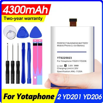 Yt0225023 Yotaphone 2 Yd201 Yd206 Pil için 4300mah Akıllı Telefon