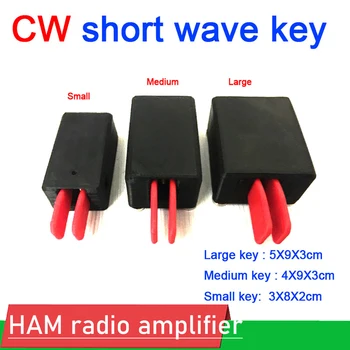 Güçlü manyetik CW kısa dalga anahtarı / otomatik anahtar / otomatik anahtar çift kürek AMATÖR radyo amplifikatör