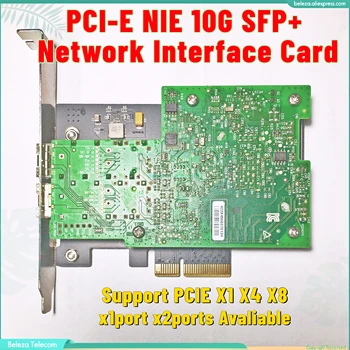 Mellanox ConnectX - 3 PCI-E NIE 10G SFP + Ağ Arabirim Kartı 10 Gigabit ağ kartı SFP + 10G çift bağlantı noktalı fiber MCX342 MCX341A