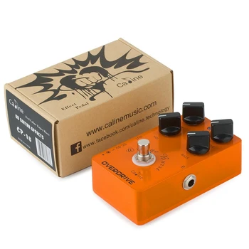 Caline CP-18 turuncu dijital patlama overdrive pedal etkisi gitar aksesuarları