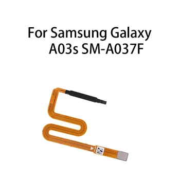 Ev Düğmesi Parmak İzi sensör esnek kablo Samsung Galaxy A03s SM-A037F
