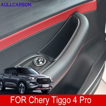 Chery Tiggo için 4 Pro 2022 20203 Ön Kapı Küpeşte Sıralamak saklama kutusu Salon İç Dekorasyon Araba Aksesuarları 2 Adet