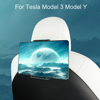 Tesla Modeli 3 Y Taşınabilir Araç Tutucu Tablet Arka Koltuk Askı Telefon Montaj Mobil Destek