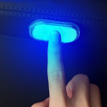 Araba LED Dokunmatik Okuma Lambası Kablosuz İç atmosfer ışığı Otomatik Çatı Tavan Lambaları Kapı Ayak Gövde saklama kutusu