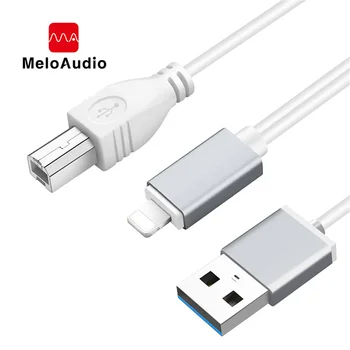 MeloAudio OTG Kablo USB Şarj Arayüzü ile B Tipi Mıdı Denetleyici Uyumlu ıOS Cihazlar Elektronik müzik enstrümanı