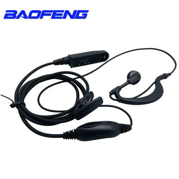 Orijinal Baofeng UV - 9R Artı Su Geçirmez Kulaklık UV9R BF-A58 S-56 BF9700 Kulaklık Kulaklık Mic ile İki Yönlü Telsiz Aksesuarları