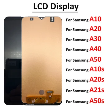 Orijinal LCD Ekran Dokunmatik Ekran Digitizer Meclisi Samsung A10 A20 A30 A40 A50 A10s A20s A21s A50s A30s Ücretsiz Kargo