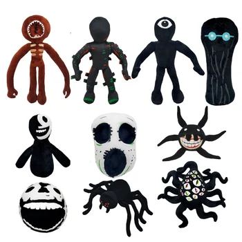 Şekil Kapılar peluş oyuncaklar Korku Oyunu Kapılar Karakter Oyuncaklar Hediye Çocuk Boys Gökkuşağı Arkadaşlar Peluş Seti 10 adet 