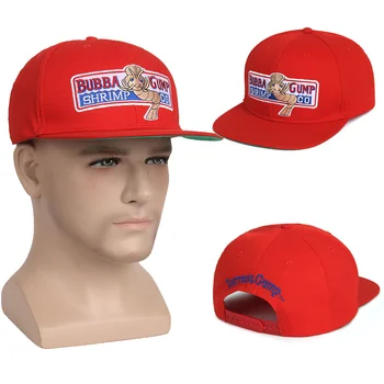 Retro 1994 BUBBA GUMP KARİDES beyzbol şapkası siyah İşlemeli Yaz Şapka Erkek kap Kadın şapka Spor Snapback Forrest Gump