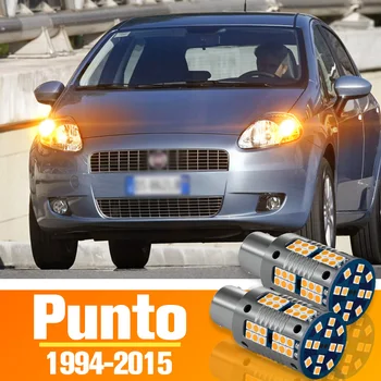 2 adet LED sinyal lambası Dönüm Ampul Aksesuarları Fiat Punto İçin 1994-2015 2005 2006 2007 2008 2009 2010 2011 2012 2013 2014