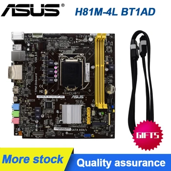 ASUS H81M-4L BT1AD LGA 1150 Anakart DDR3 Anakart 1150 ıntel H81 Mini ATX İçin 4th-gen Çekirdek ı3ı5ı7cpus