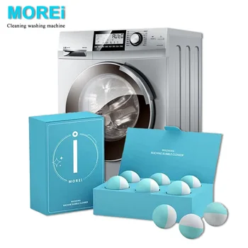 MOREı 6 adet Çamaşır makine temizleyici Efervesan Kireç Çözücü Deterjan Deodorant Temizleme Yıkama Ev Lekeleri Kaldırmak Aracı