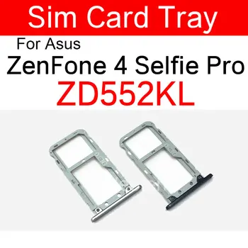 Sım Kart Tepsi Tutucu ASUS ZenFone 4 Selfie Pro ZD552KL Sım Okuyucu Kart Soket Adaptörü Yedek Parçalar