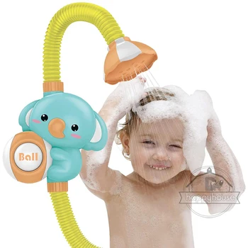 Bebek Banyo Oyuncakları Çocuklar için Elektrikli Fil Enayi Bebek sprey duş su oyuncakları Çocuklar için Havuz Oyuncak Küvet Oyuncaklar Yağmurlama bebek oyuncakları