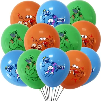 10/20 adet Gökkuşağı Arkadaşlar Lateks Balonlar Renkli Bebek Duş Parti Malzemeleri Doğum Günü Partisi Süslemeleri Çocuklar için Oyuncak Globos Setleri