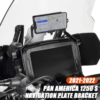PAN AMERİKA 1250 S PA1250 S 2021 2022 Motosiklet Standı Tutucu Telefon Cep telefon GPS Navigasyon Plaka Braketi