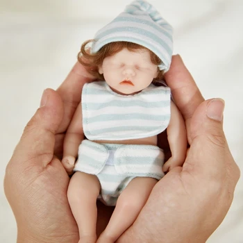 15 CM Yumuşak Oyuncak Gerçekçi Bebek Kız Bebek Güzel Yüz Gerçekçi Eğitici Reborn Butik Koleksiyonları Çocuklar Parti Hediye