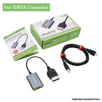 Yüksek Çözünürlüklü HDMI Dönüştürücü Adaptör microsoft XBOX Oyun Konsolları Destekler Ekran 480p Retro Video 720p 1080i Modları