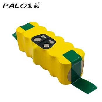 PALO 14.4 V Nı-MH 3500mAh Elektrikli Süpürge Süpürme Robotu şarj edilebilir pil Paketi i.robot serisi 500 600 700 650 527e vb.