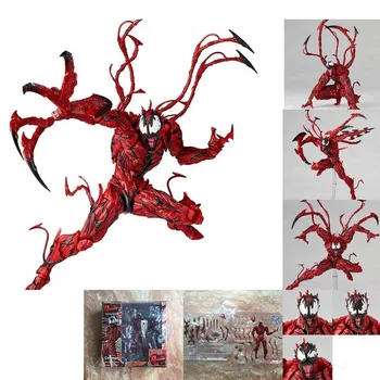 Model Oyuncaklar Çocuk oyuncakları 2018 YENİ Marvel Kırmızı Venom Carnage Film BJD Eklemler Hareketli Aksiyon Figürü
