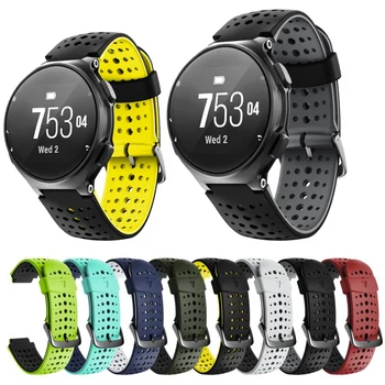 22mm Saat Kayışı Garmin Öncüsü 235 için 230 620 630 735XT 235Lite Spor Watchband Smartwatch Bilek Bandı Silikon Bilezik