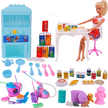 Kız oyuncak bebek giysileri Mobilya Mutfak Aksesuarları Mini Sahte Gıdalar Oyuncaklar için 11.5 