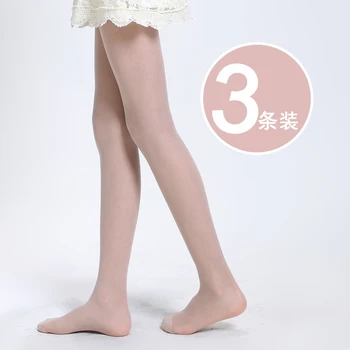2020 Yeni çocuk yaz kızlar Ultra ince şeffaf çorap dans Külotlu Çorap