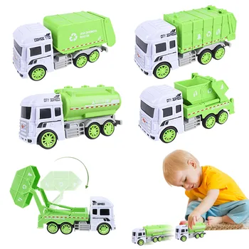 Çöp kamyonu Oyuncaklar Boys İçin Hediye Sanitasyon Araba Erkek Oyuncak Erkek Kız Çocuklar Yürümeye Başlayan oyuncak arabalar Araba Modeli çocuk oyuncakları juguetes Yeni