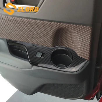 Araba İç Kapı kulp kılıfı Pencere Asansörler Düğmesi Trim Sticker Toyota C-HR CHR C HR LHD RHD 2016 -2020