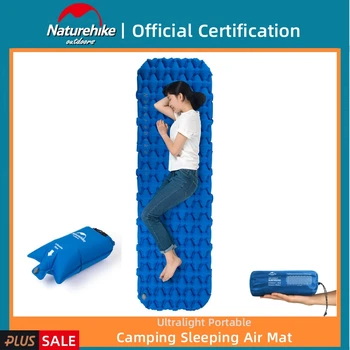 Naturehike Kamp şişme yatak Taşınabilir Ultralight hava yastığı Naylon TPU Su Geçirmez Açık Kamp Çadırı Hava Uyku Pedi