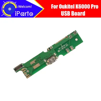 5.5 inç Oukitel K6000 Pro USB Kurulu 100 % Yeni Orijinal USB Şarj Kurulu Onarım Değiştirme İçin K6000 Pro.
